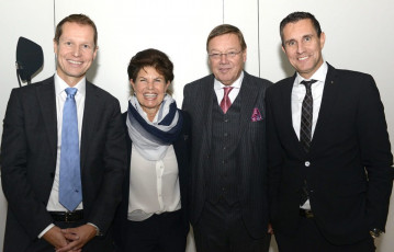 Dieter Unterberger, Helga Unterberger, Fritz Unterberger, Gerald Unterberger
