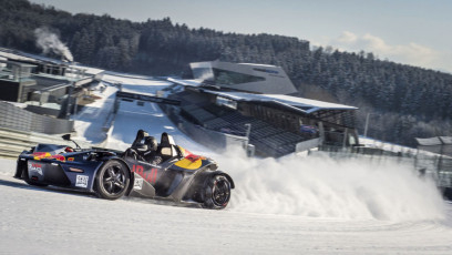 Winter am Ring KTM X-Bow © Lucas Pripfl Red Bull Content Pool