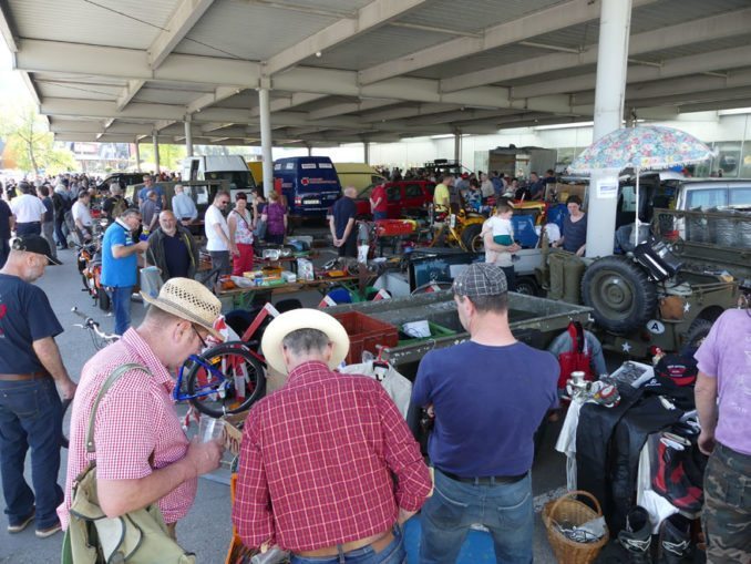 Oldtimer- und Teilemarkt voller Erfolg