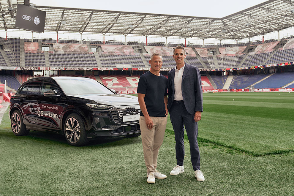 Audi Austria and FC Red Bull Salzburg extend their partnership